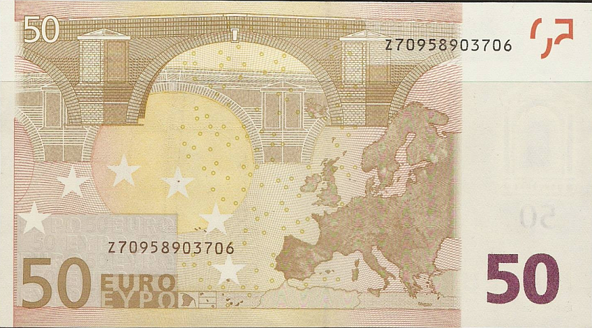 (00069) European Union P17Z - 50 Euros (2002-Draghi)